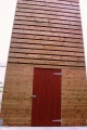 high specification timber construction - door side